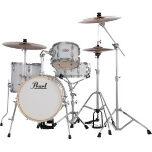 Pearl MT564/C-D33 Midtown compact 4-delig drumstel incl. hardware Pure White