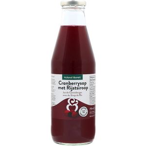 Holland & Barrett Cranberrysap Lichtgezoet met Rijstsiroop - 750ml