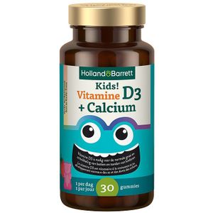 Holland and Barrett Kids! Vitamine D3 + Calcium - 30 gummies