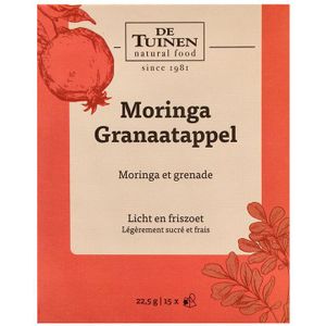 De Tuinen Thee Moringa Granaatappel - 15 theezakjes