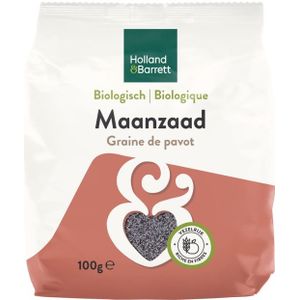 Holland & Barrett Maanzaad Bio - 100g