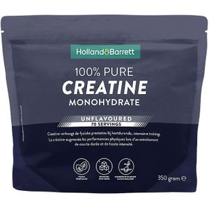 Holland & Barrett 100% Puur Creatine Monohydraat - 350g