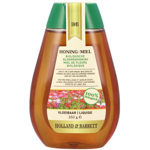 Holland & Barrett Bloemenhoning Vloeibaar Bio Fles - 350g