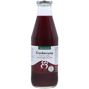 Holland & Barrett Cranberrysap Ongezoet - 750ml