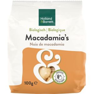 Holland & Barrett Macadamia Noten Bio - 100g