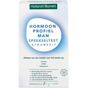 Holland & Barrett Hormoon Profiel Man Speekseltest Afnamekit - 1 stuk