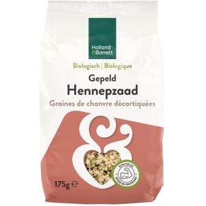 Holland & Barrett Gepeld Hennepzaad Bio - 175g
