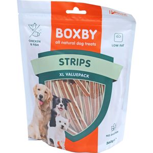 Proline Boxby kauwsticks Strips kip en vis 360 g