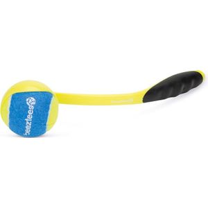 Beeztees hondenspeelgoed Fetch tennisbalwerper geel 31 cm