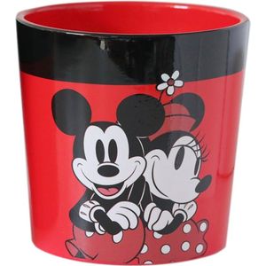 Disney Bloempot binnen Mickey en vrienden rood Ø 13 H 14 cm