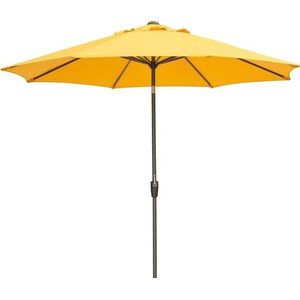 Parasol Trinidad geel 80+UV D 250 cm | Intratuin