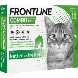 Frontline Combo spot-on katten en fretten 6 stuks