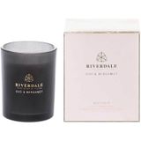 Riverdale - Boutique Geurkaars in pot Oud & Bergamot - 10cm - roze Diverse