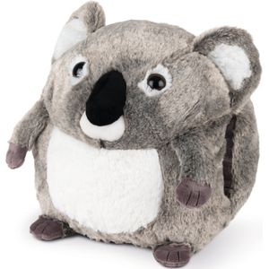 Handwarmer koala grijs / wit 30 x 25 x 30 cm