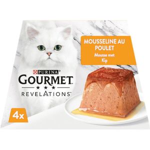 Gourmet kattenvoer in mouse Revelations kip 57 g 4 stuks