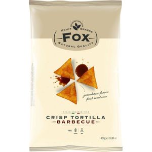 Fox Italia tortilla chips barbeque 450 gr