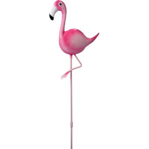 Intratuin tuinsteker Pluma flamingo roze 12 x 2 x 50 cm