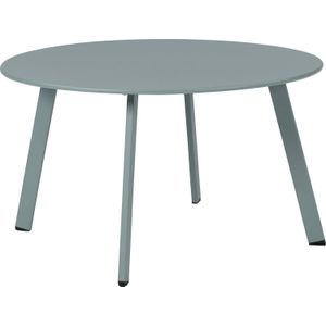 Intratuin - Latte - Bijzettafel - Lichtgroen - Staal - Ø 70 H 40 cm
