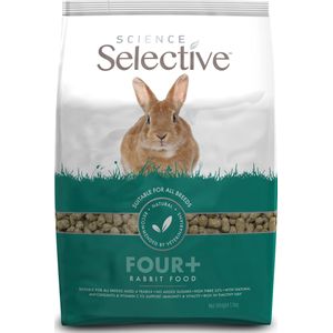 Supreme Science Selective konijnenvoer Four+ 1,5 kg