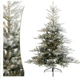 Everlands kunstkerstboom Grandis met verlichting & sneeuw | 210 cm | 550 LED lichtjes | Grote kerstboom