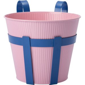 Intratuin hangpot Semi roze / blauw 25 x 20 x 18 cm