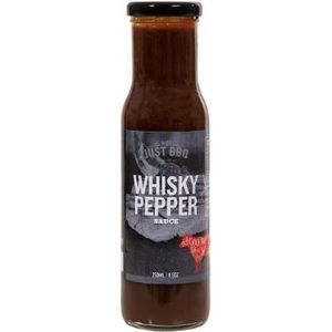 Not Just BBQ barbequesaus wisky pepper 250 ml