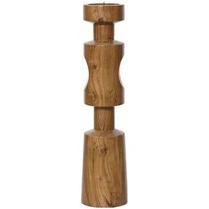 Decoris kandelaar naturel D 12 H 50,7 cm