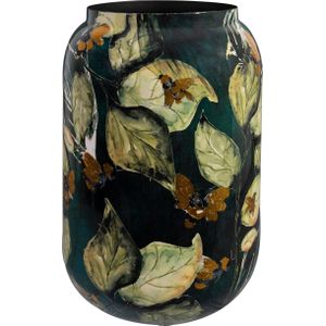 Ter Steege - Bloempot - Metaal - Multicolour - D 30 cm H 42 cm