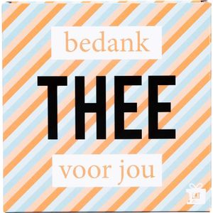 Thee in cadeaudoosje 'bedank-thee'