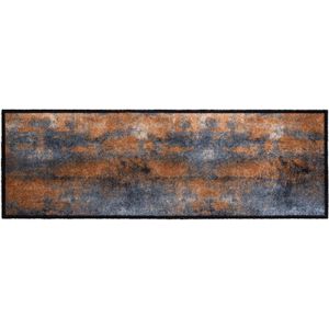 HQ Hamat droogloopmat Prestige Rust blauw / oranje 150 x 50 x 0,7 cm