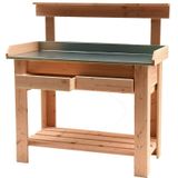 Tuinwerktafel 109 x 85 x 48 cm douglashout