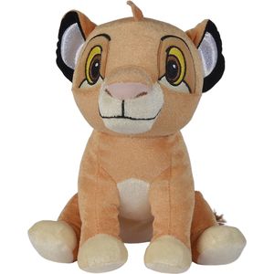 Disney knuffel Simba oranje / bruin 17 x 21 x 25 cm