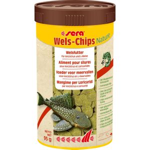 Sera visvoer Wels-Chips Nature 250 ml