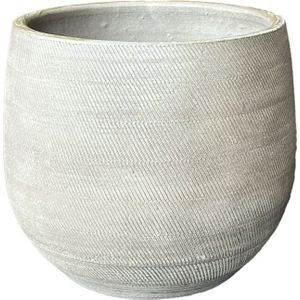 HS Bloempot binnen Nagano crème Ø 16 H 14 cm