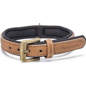 Beeztees hondenhalsband Balacron Ax bruin 29-35 x 1,5 cm