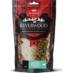 Riverwood natuurlijke snack Butcher wild 150 gram