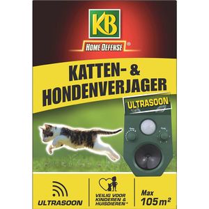 KB kattenverjager en hondenverjager ultrasoon 105m²