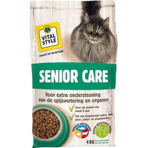 VITALstyle kattenvoer senior 4 kg