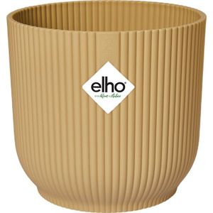 Elho Bloempot binnen Vibes geel Ø 14,1 H 12,9 cm