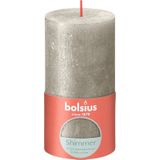 Bolsius Stompkaars Shimmer Champagne - 13 cm / Ø7 cm