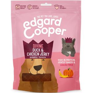 Edgard & Cooper hondensnack Jerky kip en eend 150 g