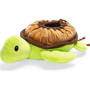 Beeztees hondenspeelgoed Hide & Seek pluche schildpad groen 26 x 11,5 x 31 cm