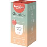 Bolsius navulling CleanLight Bergamot & Neroli wit 20 uur D 5,5 H 11,6 cm 2 stuks