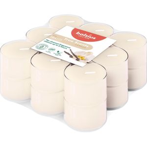 Bolsius geurkaars True Scents Vanille crème 6 uur D 3,5 H 1,8 cm 18 stuks