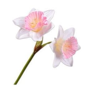 Silk-Ka kunstbloem Narcis roze 76 cm