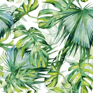 buitenschilderij blad groen 58 x 2 x 58 cm