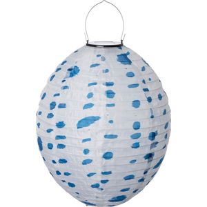 Intratuin solar lampion wit D 30 H 36 cm