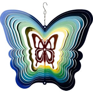 Intratuin windspinner Ventus vlinder multi 26 x 31 cm