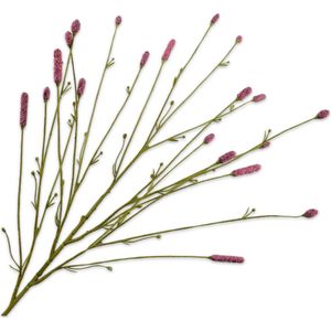 Silk-Ka kunstbloem Pimpernel rood 116 cm