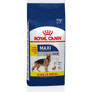 Royal Canin hondenvoer Maxi adult 15 kg + 3 kg